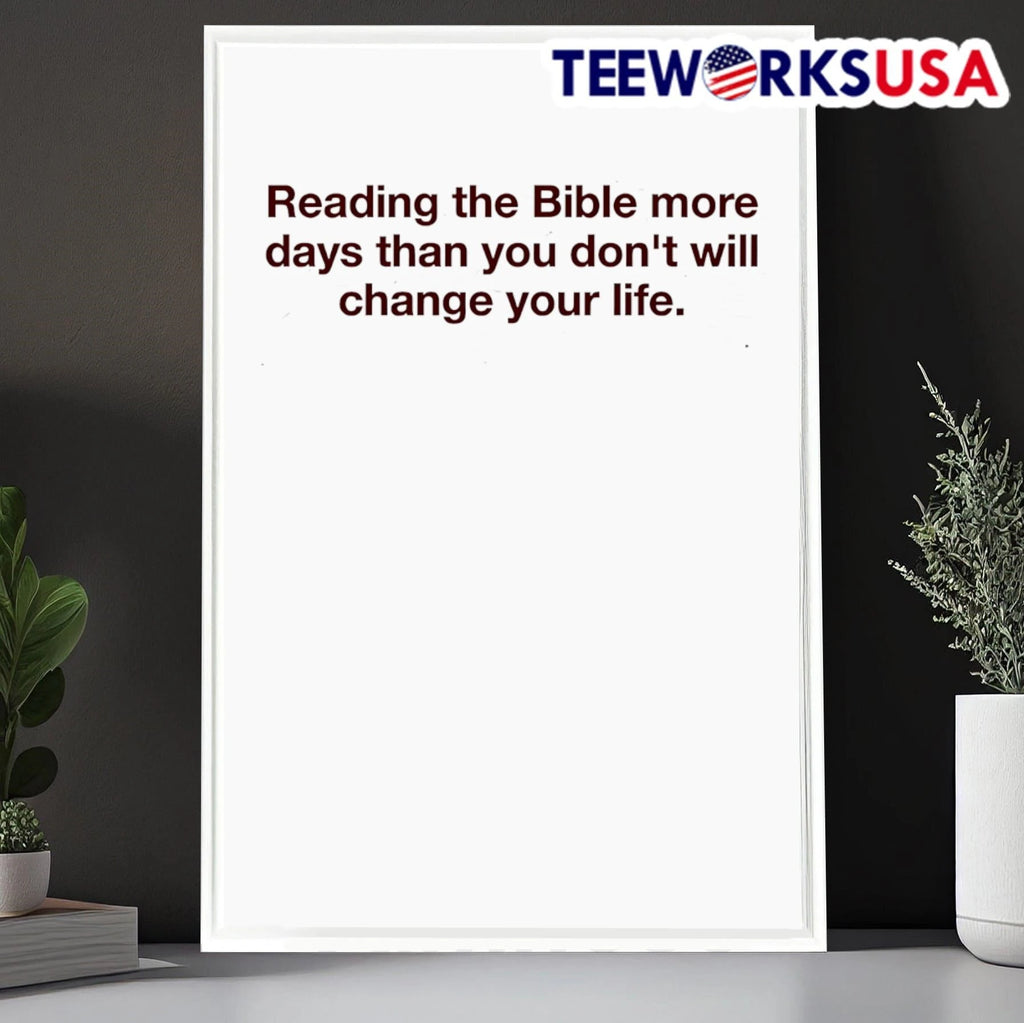 Reading The Bible More Days Than You Don't Will - Adult & Kids T-Shirts, Sweatshirts & Hoodies apparel design preview 6