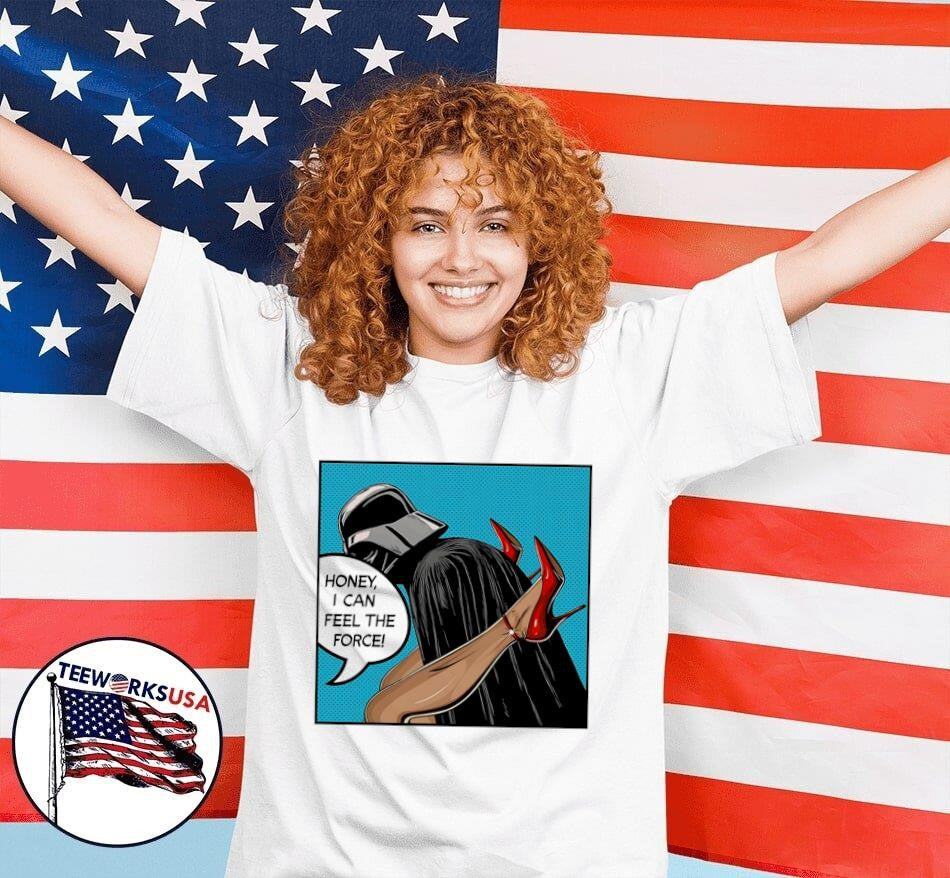 Honey I can feel the Force - Adult & Kids T-Shirts, Sweatshirts & Hoodies apparel design preview 6