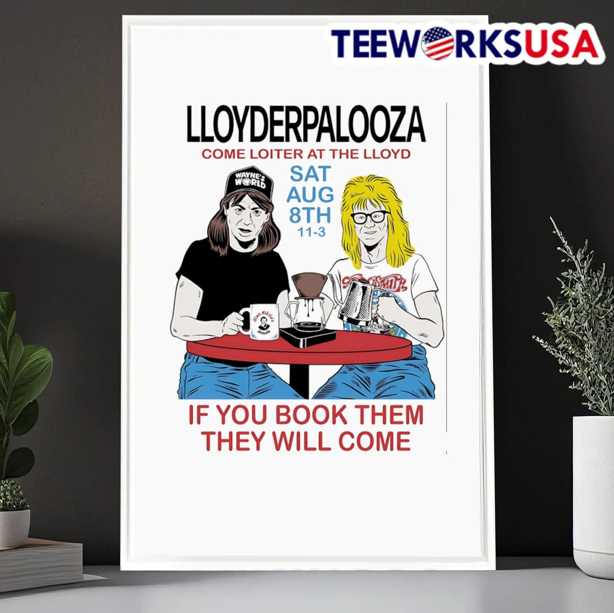Lloydderpalooza Come Loiter At The Lloyd Wayne And - Adult & Kids T-Shirts, Sweatshirts & Hoodies apparel design preview 6
