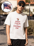 Keep Calm and Crosby - Adult & Kids T-Shirts, Sweatshirts & Hoodies apparel design preview 1