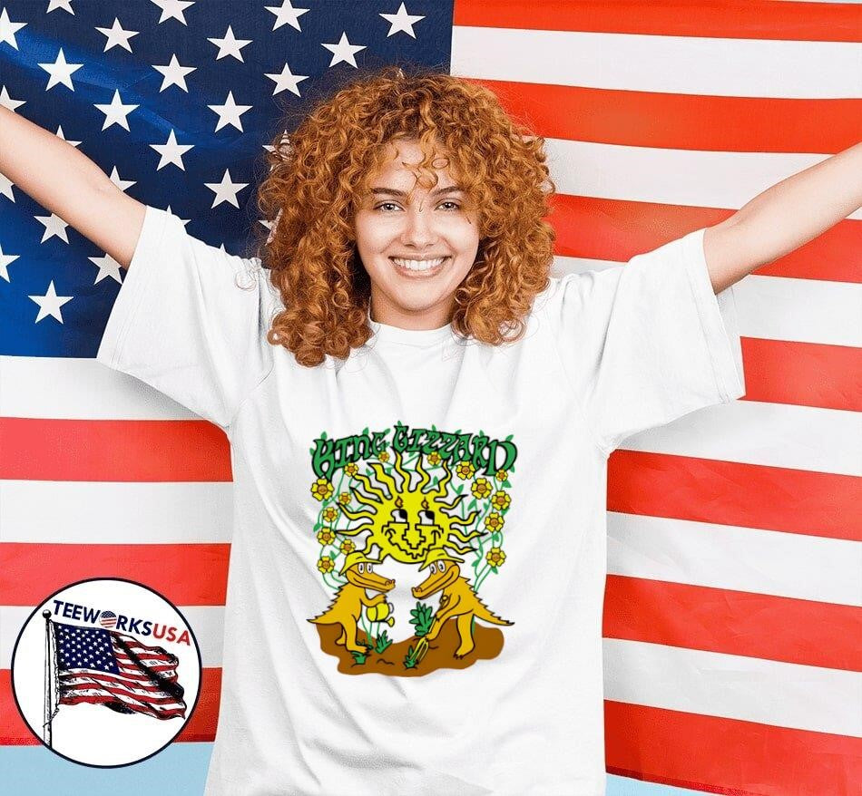 King Gizzard Garden Gator - Adult & Kids T-Shirts, Sweatshirts & Hoodies apparel design preview 7