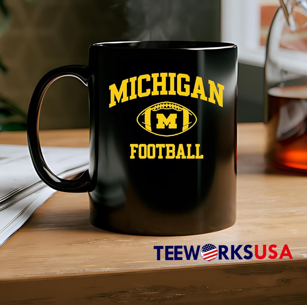 Michigan Football wordmark and logo - Adult & Kids T-Shirts, Sweatshirts & Hoodies apparel design preview 2