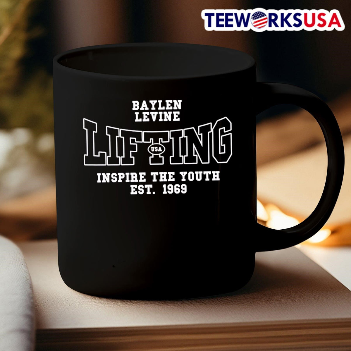 Lifting Inspire The Youth Est 1969 - Adult & Kids T-Shirts, Sweatshirts & Hoodies apparel design preview 3
