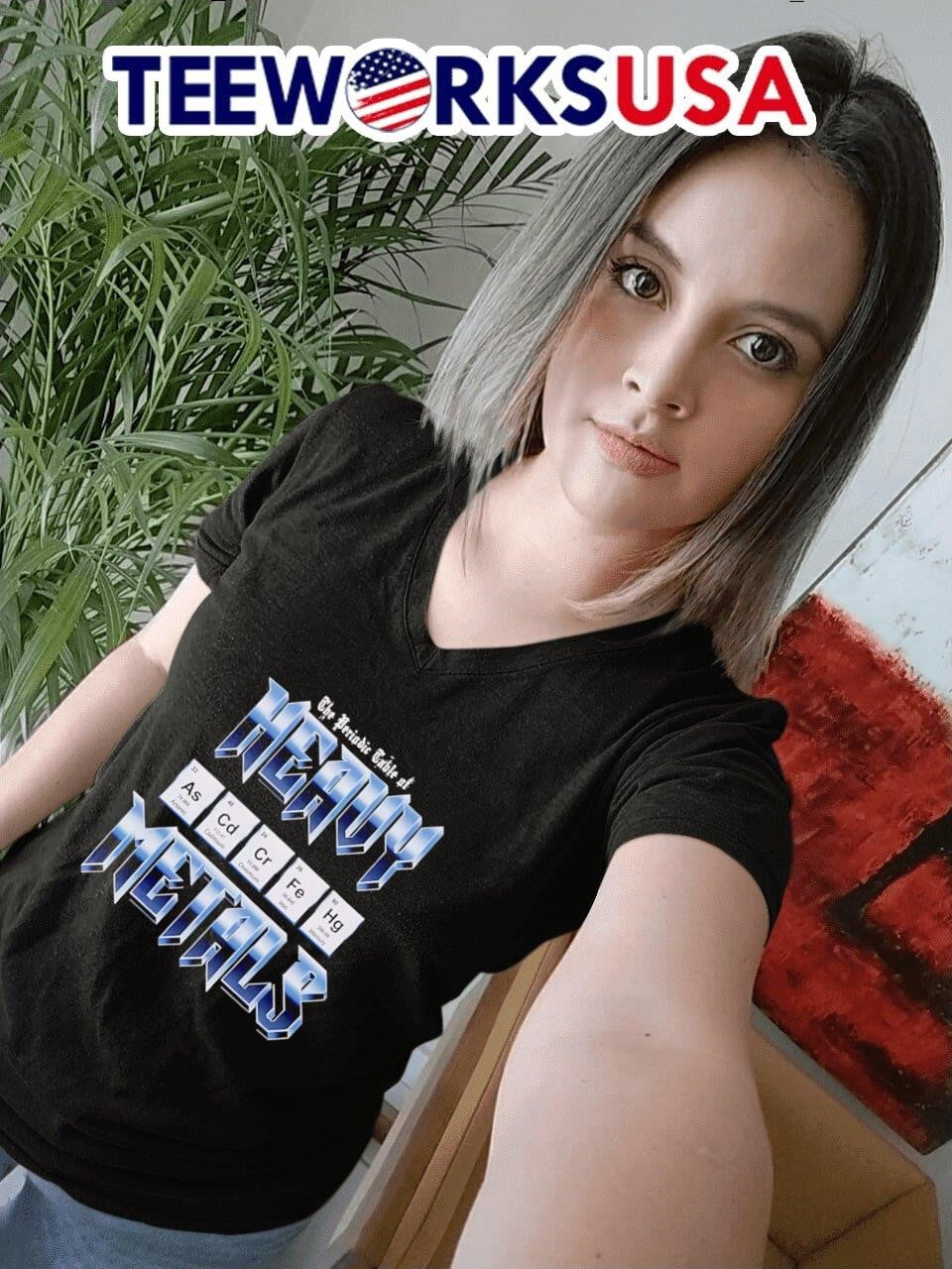 Heavy Metals Periodic Table - Adult & Kids T-Shirts, Sweatshirts & Hoodies apparel design preview 7