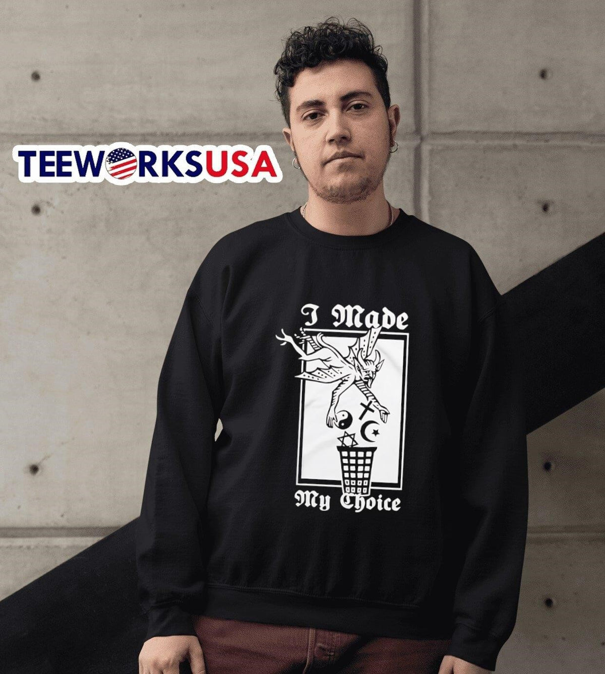 Neronoir I Made My Choice - Adult & Kids T-Shirts, Sweatshirts & Hoodies apparel design preview 6