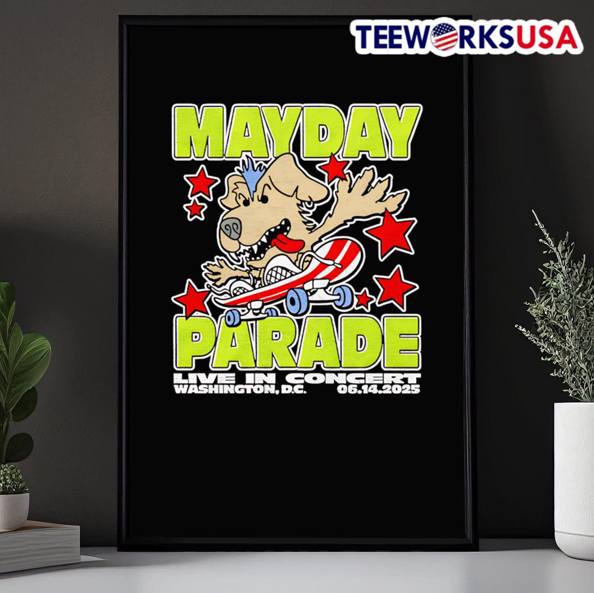 Live in concert Washington DC - Adult & Kids T-Shirts, Sweatshirts & Hoodies apparel design preview 5