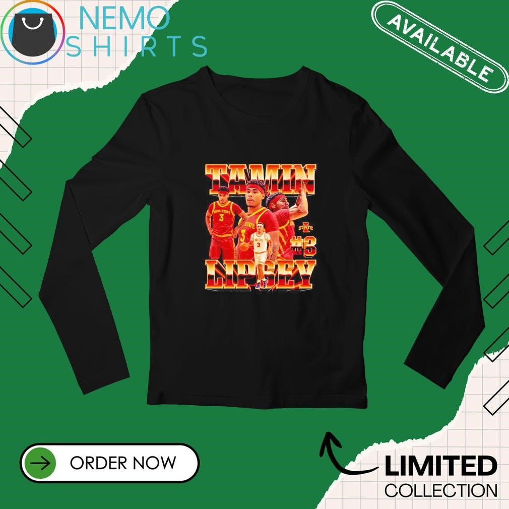 Tamin Lipsey Iowa State Cyclones men's basketball - Adult & Kids T-Shirts, Sweatshirts & Hoodies apparel design preview 3