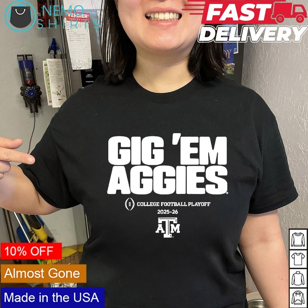 Gig 'Em Texas A&M Aggies football 2025 College - Adult & Kids T-Shirts, Sweatshirts & Hoodies apparel design preview 3