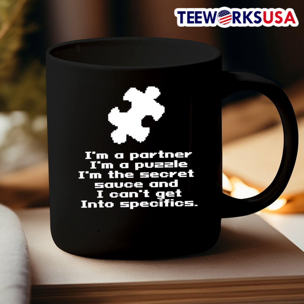 I'm A Partner Puzzle The Secret Sauce And I Can't Get - Adult & Kids T-Shirts, Sweatshirts & Hoodies apparel design preview 3
