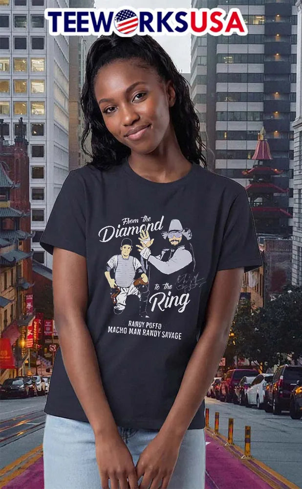 From The Diamond To Ring - Adult & Kids T-Shirts, Sweatshirts & Hoodies apparel design preview 2