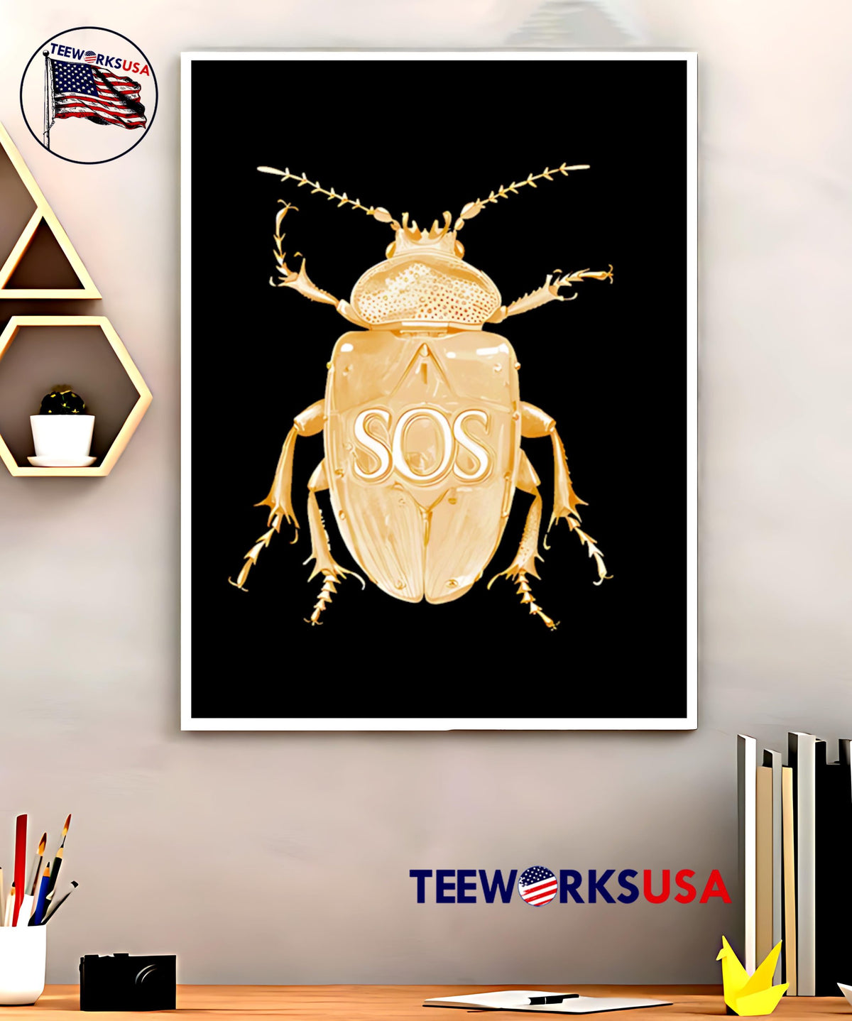 Sza Sos Merch Store Deluxe Brown Beetle - Adult & Kids T-Shirts, Sweatshirts & Hoodies apparel design preview 5