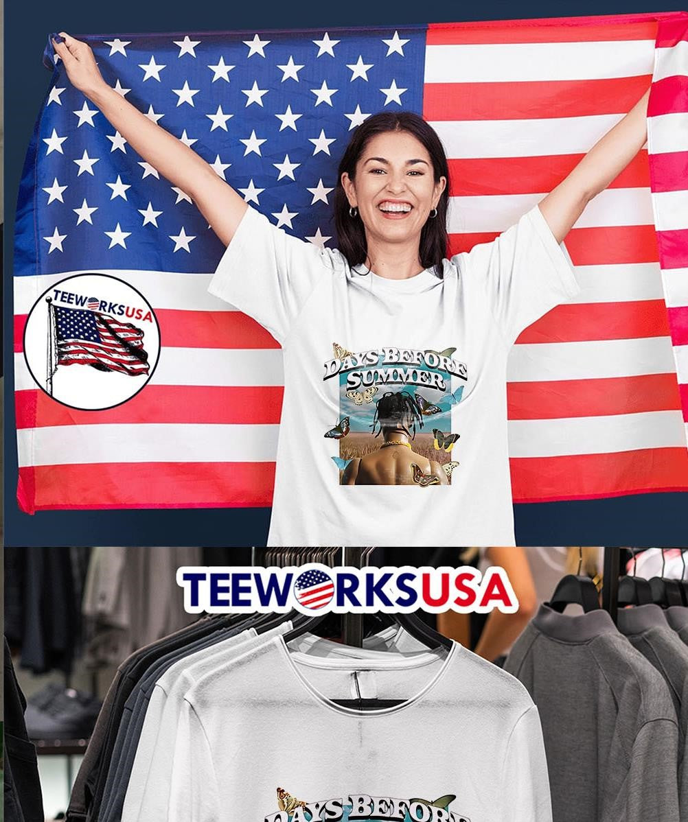 Days Before Summer - Adult & Kids T-Shirts, Sweatshirts & Hoodies apparel design preview 8