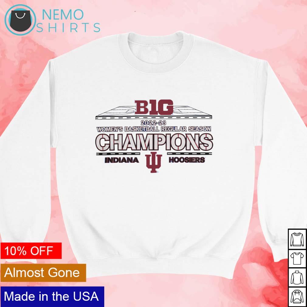 Indiana Hoosiers big womens basketball regular season - Adult & Kids T-Shirts, Sweatshirts & Hoodies apparel design preview 3