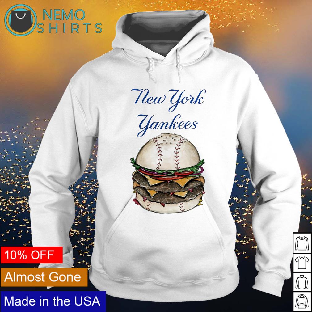New York Yankees Burger baseball - Adult & Kids T-Shirts, Sweatshirts & Hoodies apparel design preview 2