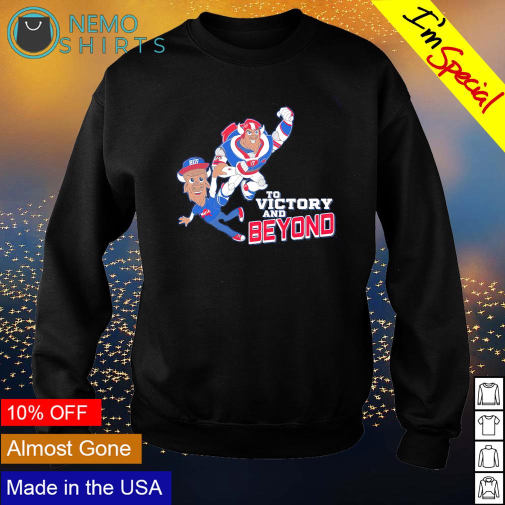 Buffalo Bills to victory and beyond - Adult & Kids T-Shirts, Sweatshirts & Hoodies apparel design preview 4