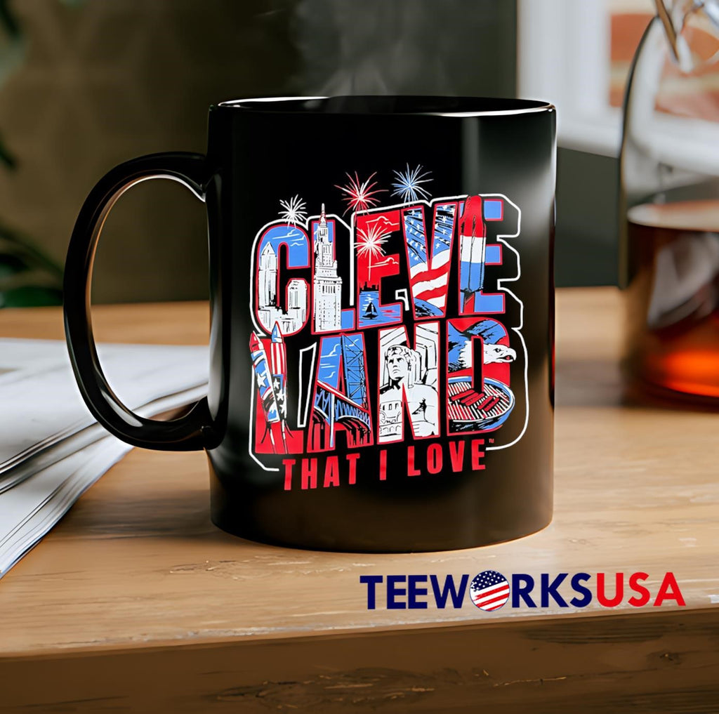 Cleveland That I Love city - Adult & Kids T-Shirts, Sweatshirts & Hoodies apparel design preview 2