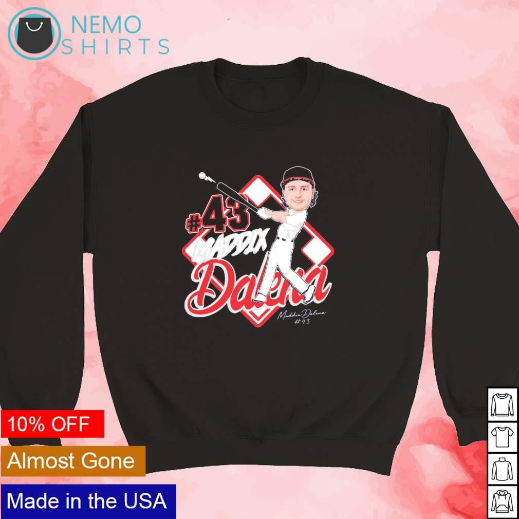 Maddix Dalena 43 Connecticut infielder signature - Adult & Kids T-Shirts, Sweatshirts & Hoodies apparel design preview 5