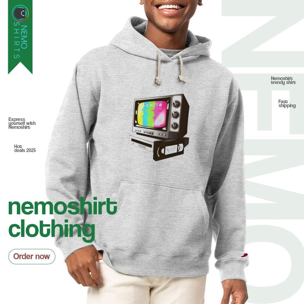 Reelrejects Sh Eject retro - Adult & Kids T-Shirts, Sweatshirts & Hoodies apparel design preview 2