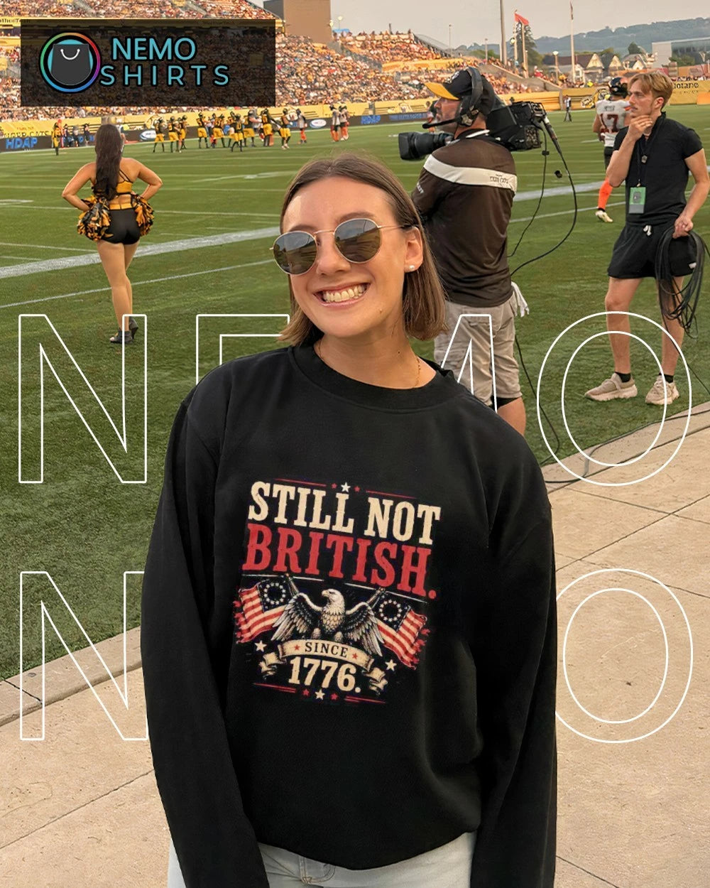 Still Not British Since 1776 - Adult & Kids T-Shirts, Sweatshirts & Hoodies apparel design preview 6