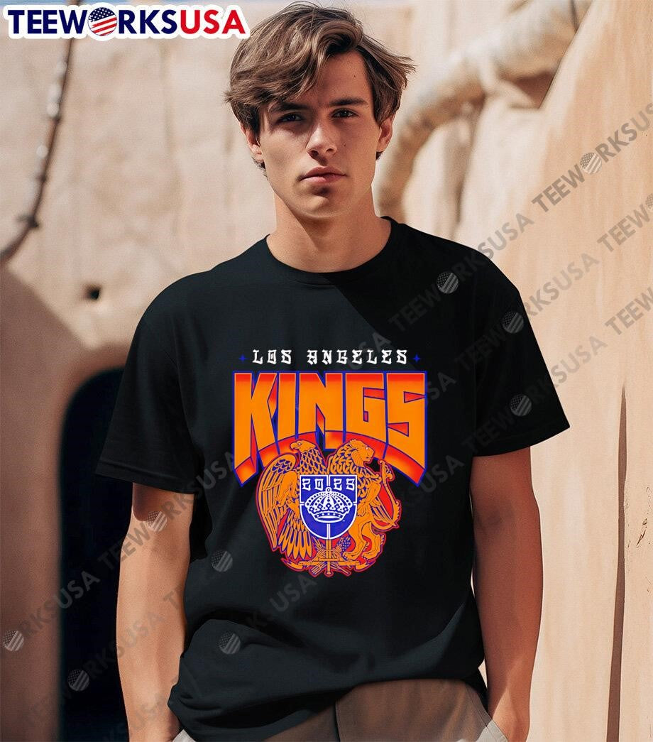 Los Angeles Kings the Design retro - Adult & Kids T-Shirts, Sweatshirts & Hoodies apparel design preview 1