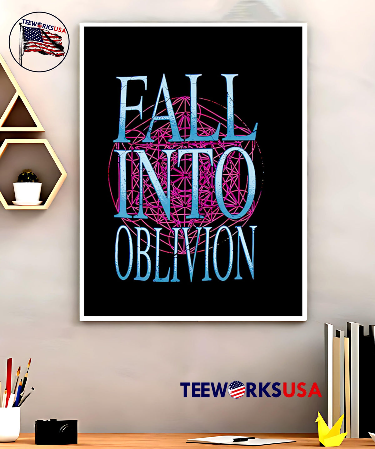 Fall Into Oblivion - Adult & Kids T-Shirts, Sweatshirts & Hoodies apparel design preview 5