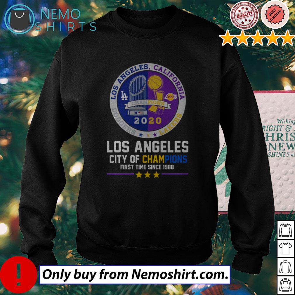 Los Angeles California Dodgers Lakers City of - Adult & Kids T-Shirts, Sweatshirts & Hoodies apparel design preview 4