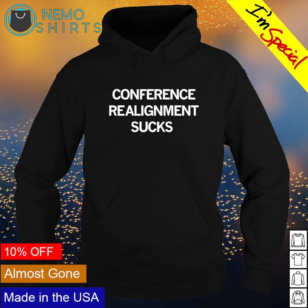 Conference realignment sucks - Adult & Kids T-Shirts, Sweatshirts & Hoodies apparel design preview 2