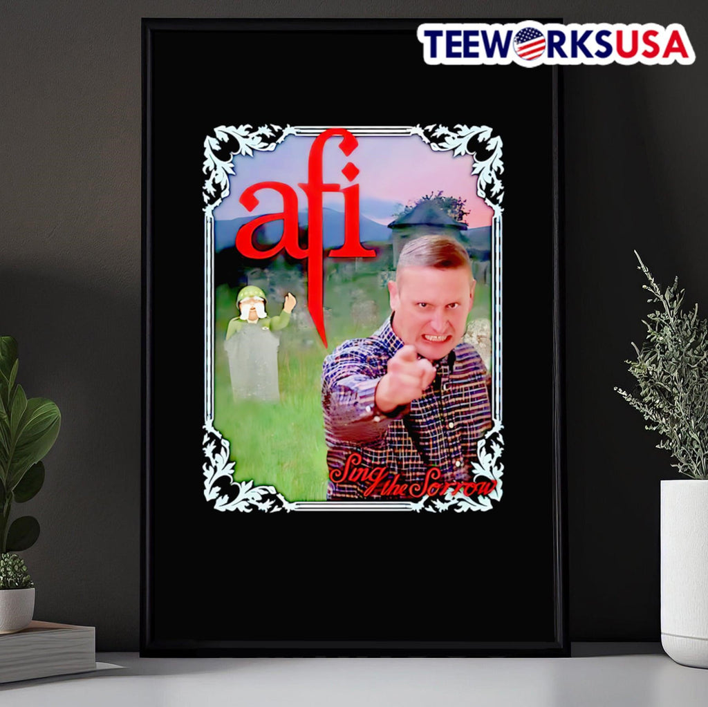 Afi sing the sorrow - Adult & Kids T-Shirts, Sweatshirts & Hoodies apparel design preview 5