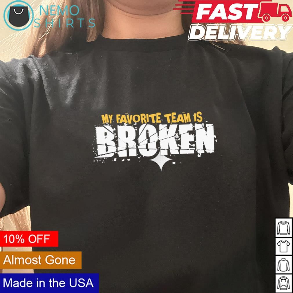 M.F.T.I.B my favorite team is broken - Adult & Kids T-Shirts, Sweatshirts & Hoodies apparel design preview 3