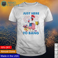 Chicken fireworks just here tobang 4th of July - Adult & Kids T-Shirts, Sweatshirts & Hoodies apparel design preview 1
