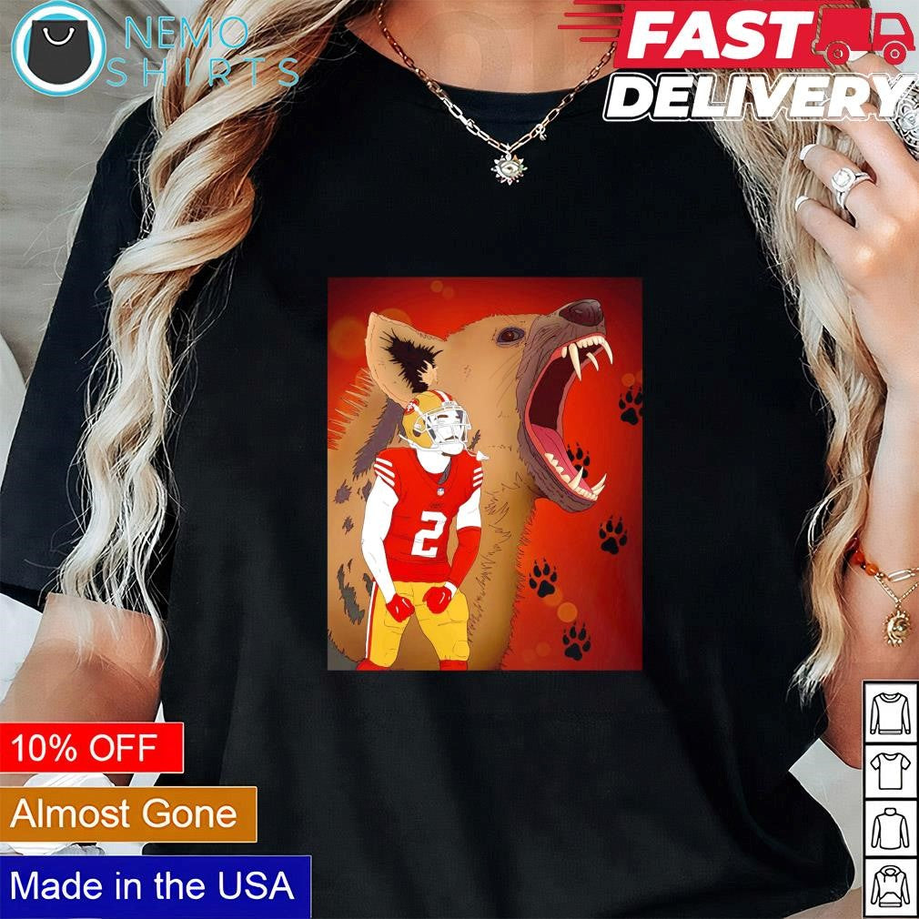 San Francisco 49ers Deommodore Lenoir and hyena - Adult & Kids T-Shirts, Sweatshirts & Hoodies apparel design preview 1