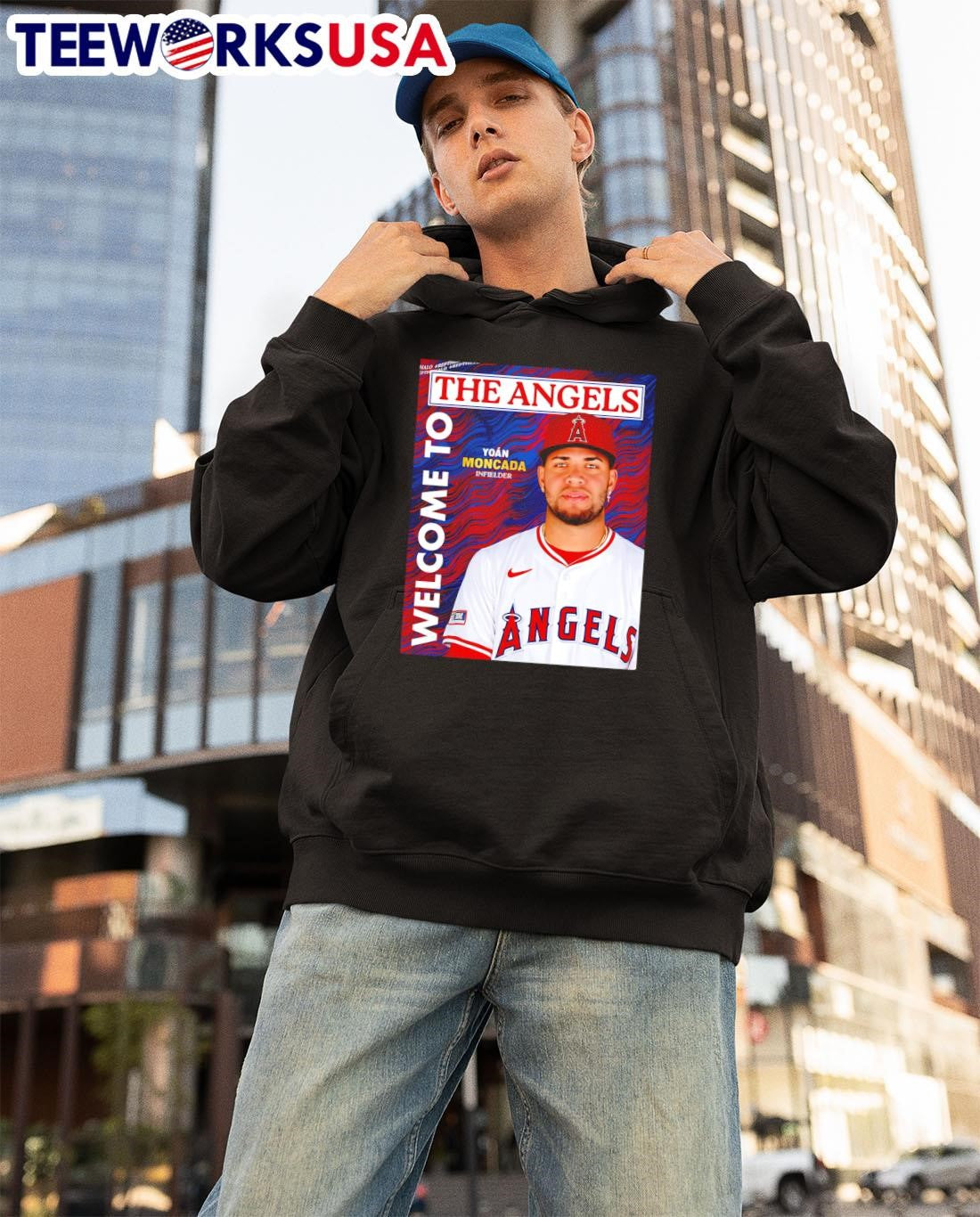 Los Angeles Angels Welcome To The Signed One year - Adult & Kids T-Shirts, Sweatshirts & Hoodies apparel design preview 3