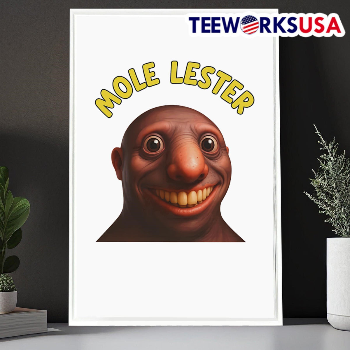 Mole Lester funny meme - Adult & Kids T-Shirts, Sweatshirts & Hoodies apparel design preview 6