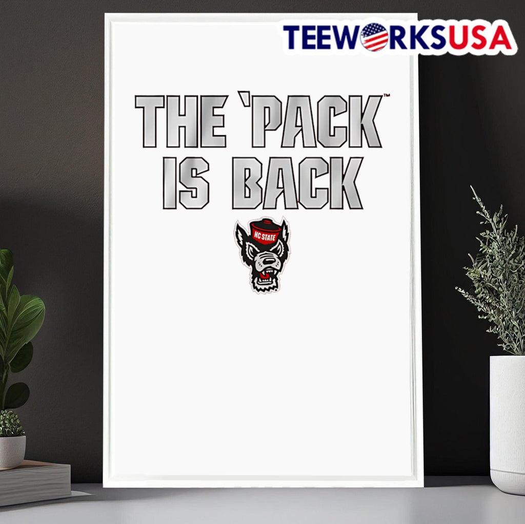 NC State Wolfpack The Pack is Back - Adult & Kids T-Shirts, Sweatshirts & Hoodies apparel design preview 6