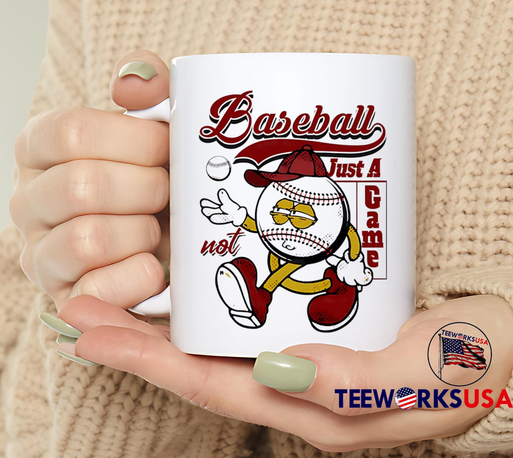 Baseball Just A Game not - Adult & Kids T-Shirts, Sweatshirts & Hoodies apparel design preview 6