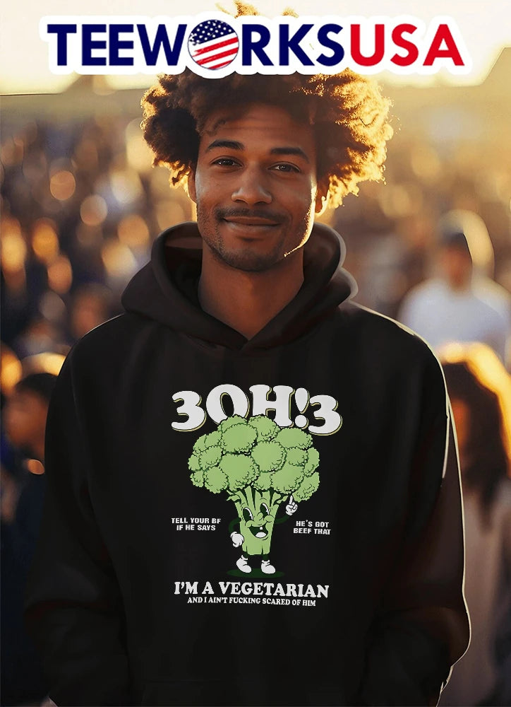 3Oh3 I'm A Vegetarian - Adult & Kids T-Shirts, Sweatshirts & Hoodies apparel design preview 3