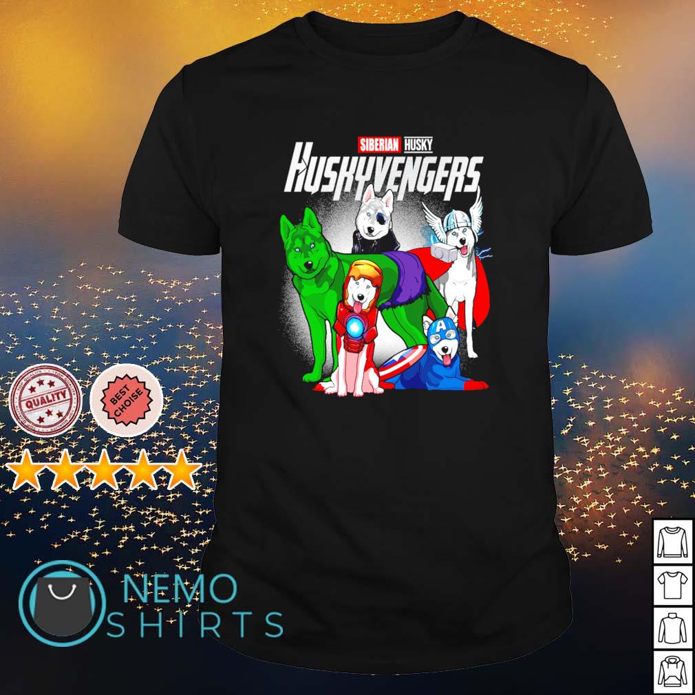 Avengers Siberian Husky Huskyvengers - Adult & Kids T-Shirts, Sweatshirts & Hoodies apparel design preview 1