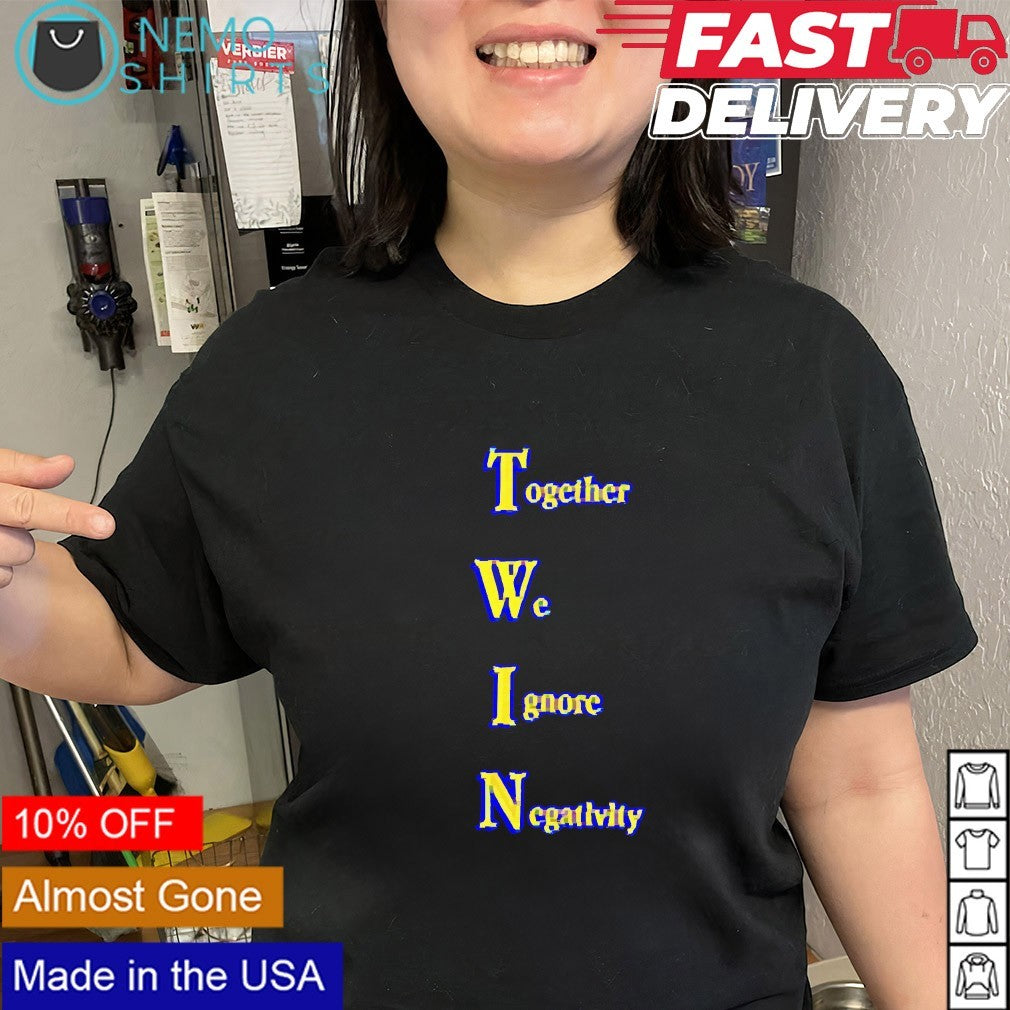 Together we ignore negativity - Adult & Kids T-Shirts, Sweatshirts & Hoodies apparel design preview 2