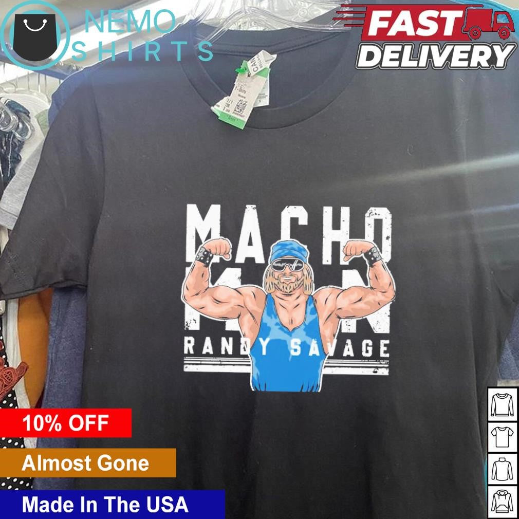 Macho Man Randy Savage cartoon - Adult & Kids T-Shirts, Sweatshirts & Hoodies product image 5