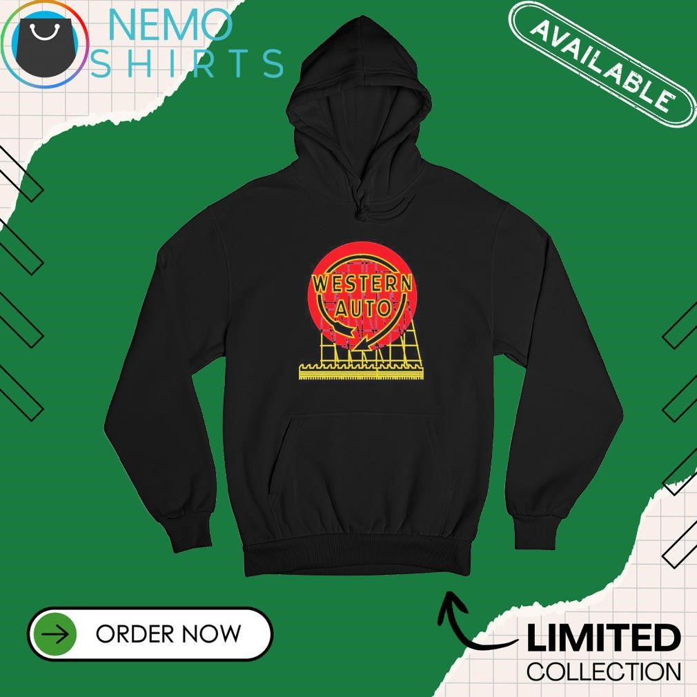 Western Auto KC sign - Adult & Kids T-Shirts, Sweatshirts & Hoodies apparel design preview 2