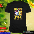The king greatest of all time Pele - Adult & Kids T-Shirts, Sweatshirts & Hoodies apparel design preview 1