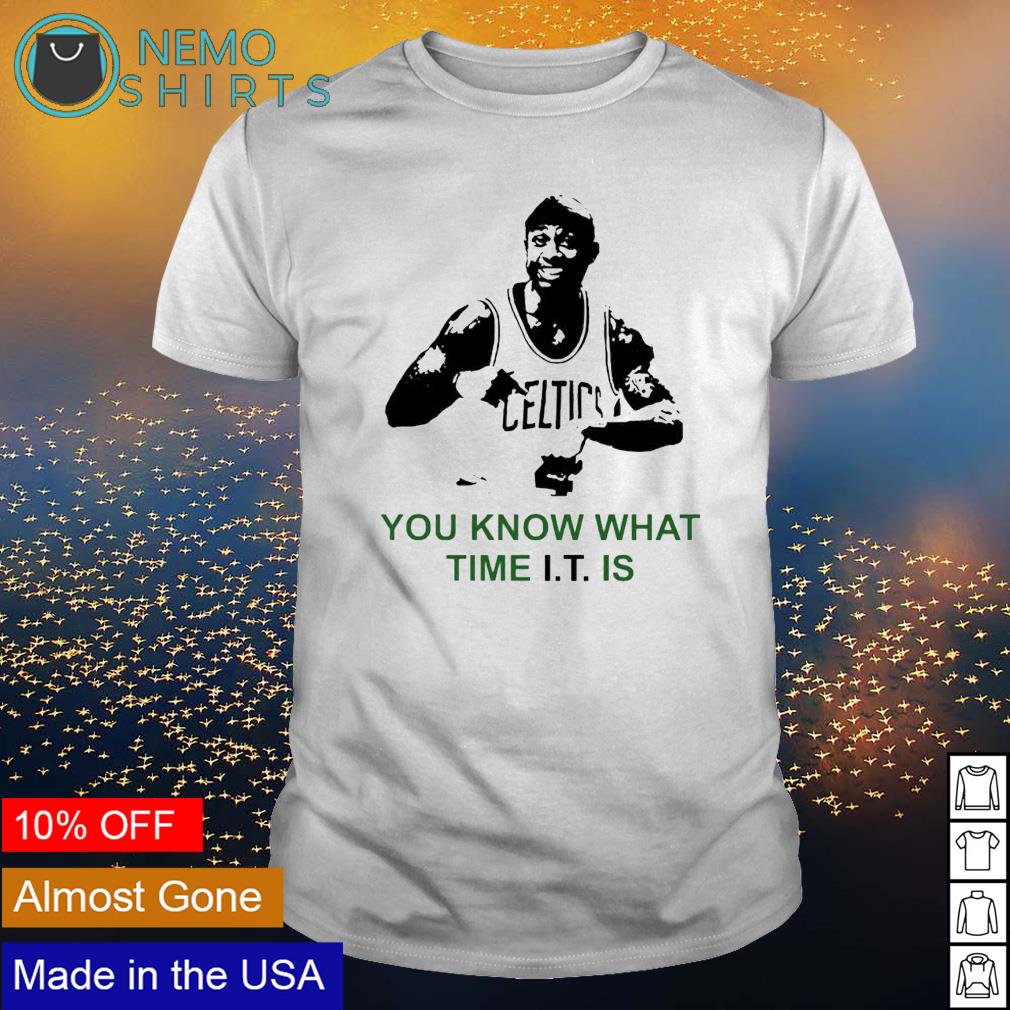Isaiah Thomas you know what time it is - Adult & Kids T-Shirts, Sweatshirts & Hoodies apparel design preview 1