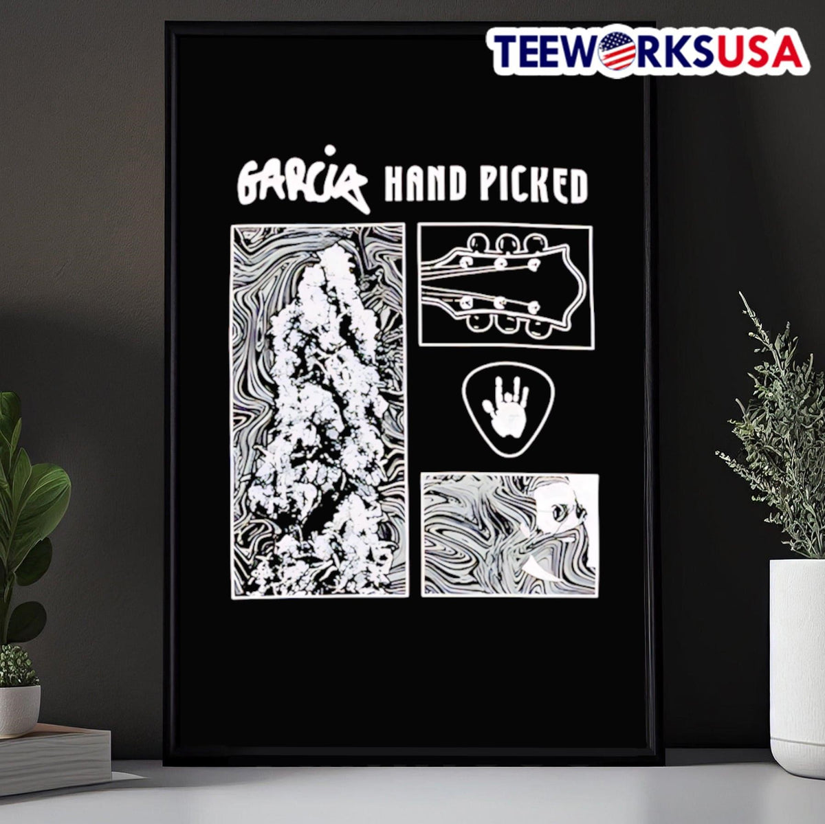 Garcia Hand Picked Buds - Adult & Kids T-Shirts, Sweatshirts & Hoodies apparel design preview 5