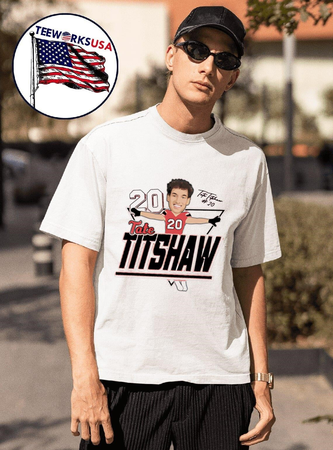 Tate Titshaw 2024 Western Kentucky Defensive Back - Adult & Kids T-Shirts, Sweatshirts & Hoodies apparel design preview 1