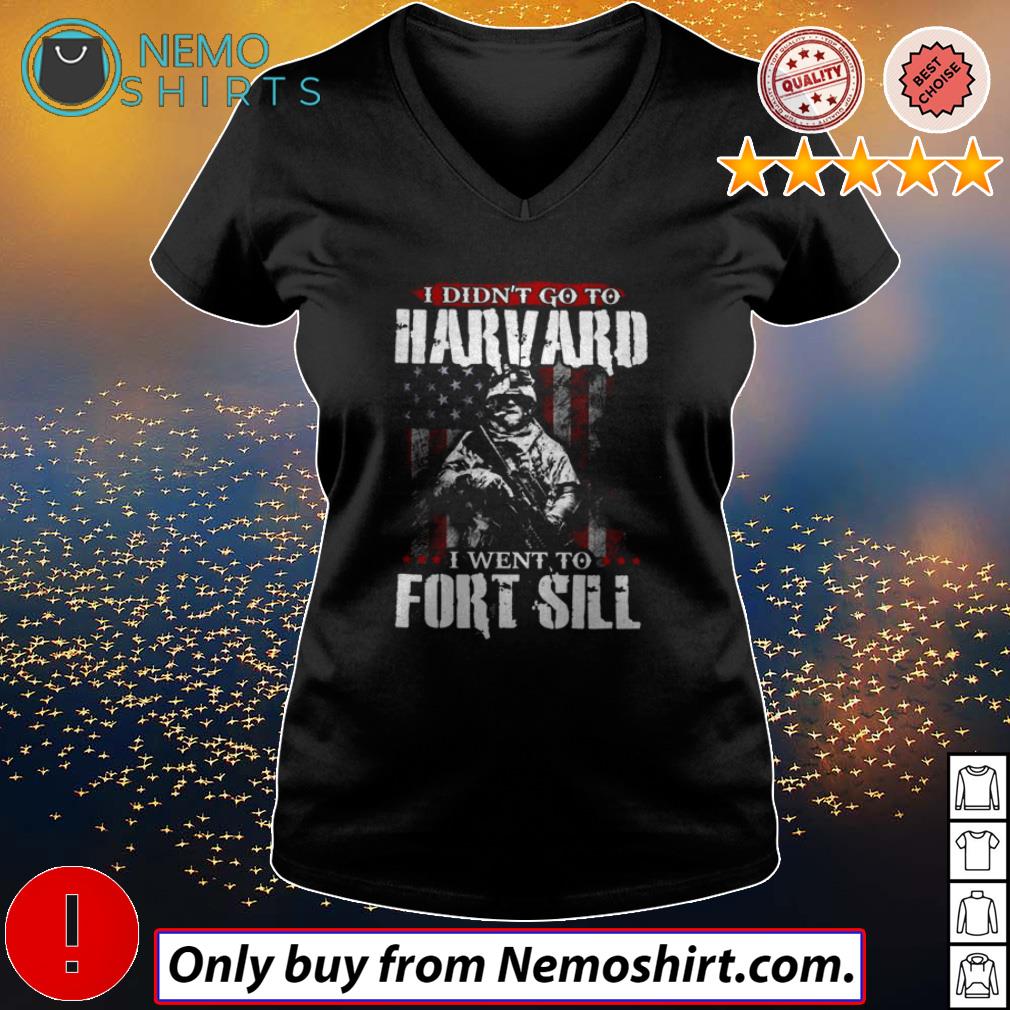I didn't go to Harvard went fort sill - Adult & Kids T-Shirts, Sweatshirts & Hoodies apparel design preview 5