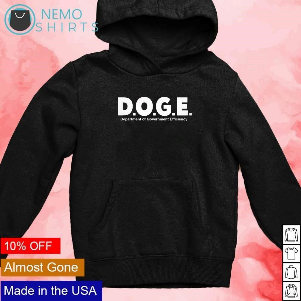 DOGE Department Of Government Efficiency - Adult & Kids T-Shirts, Sweatshirts & Hoodies apparel design preview 2