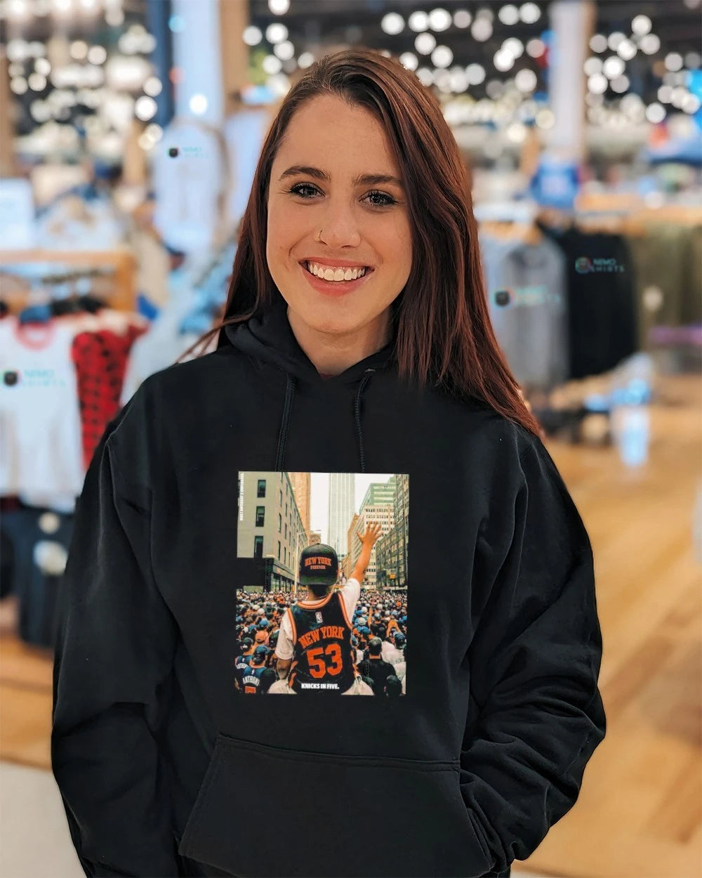 New York Forever Knicks In Five - Adult & Kids T-Shirts, Sweatshirts & Hoodies product image 3