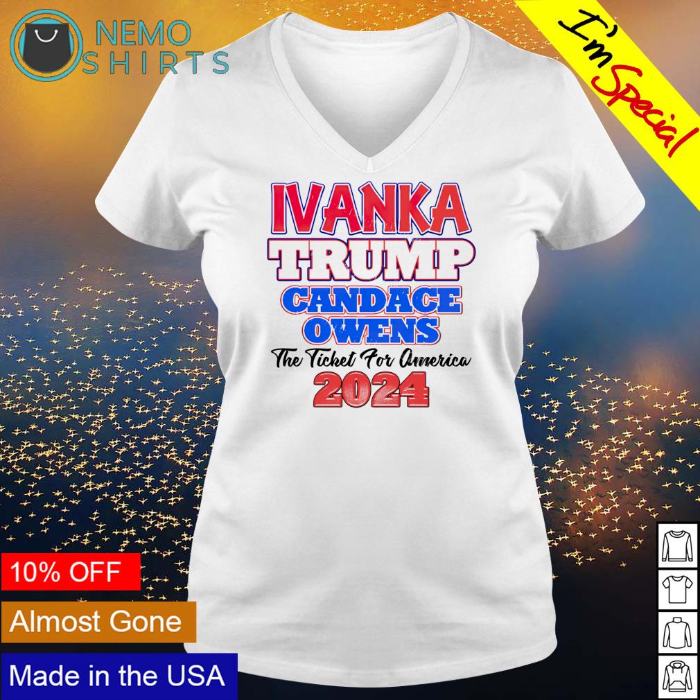 Ivanka Trump Candace Owens 2024 - Adult & Kids T-Shirts, Sweatshirts & Hoodies apparel design preview 5