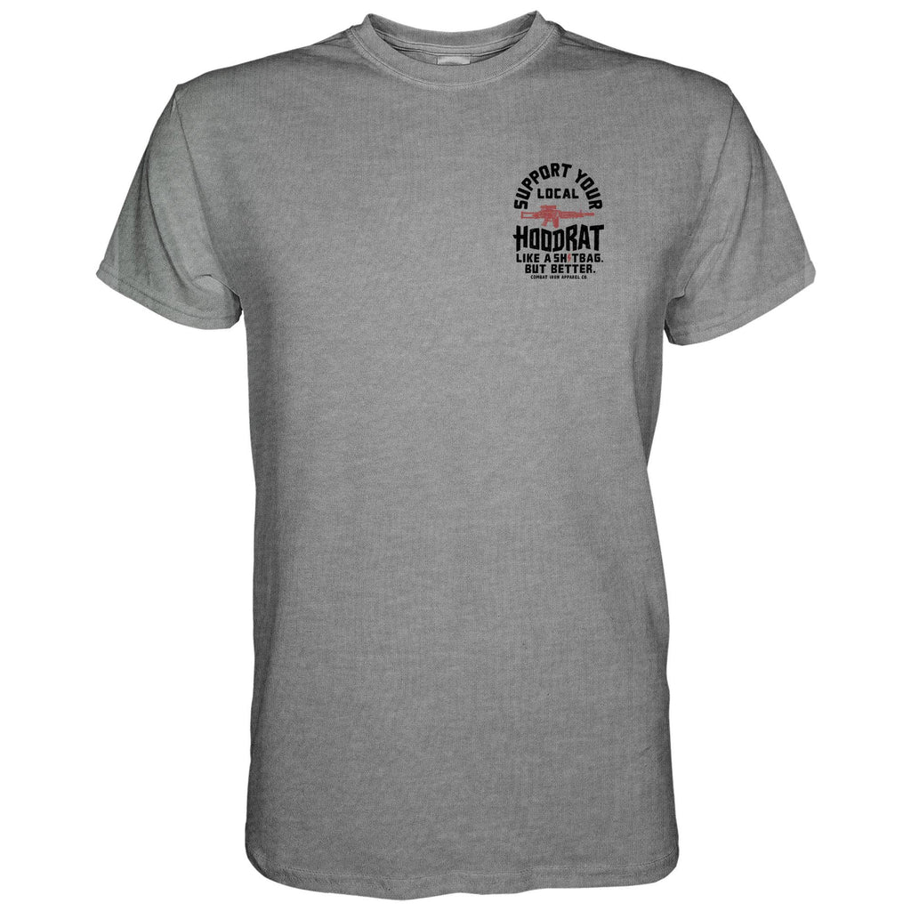 Support Your Local Hoodrat Men's - Adult & Kids T-Shirts, Sweatshirts & Hoodies apparel design preview 2