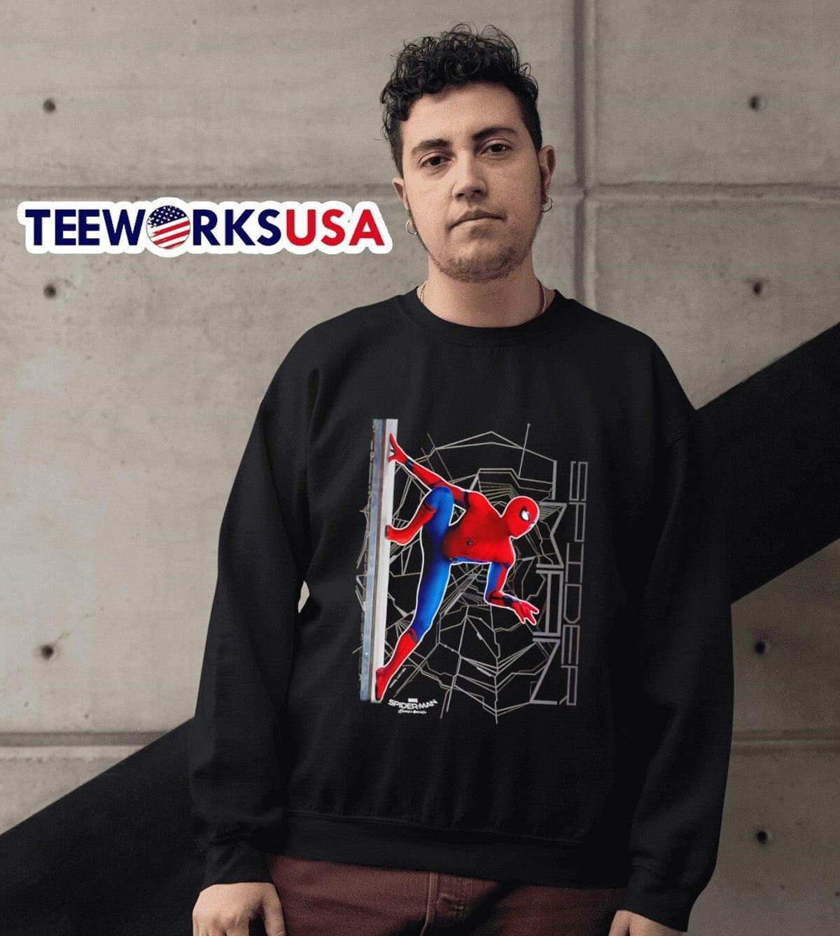 Spider-Man Homecoming Web Crawler - Adult & Kids T-Shirts, Sweatshirts & Hoodies apparel design preview 6